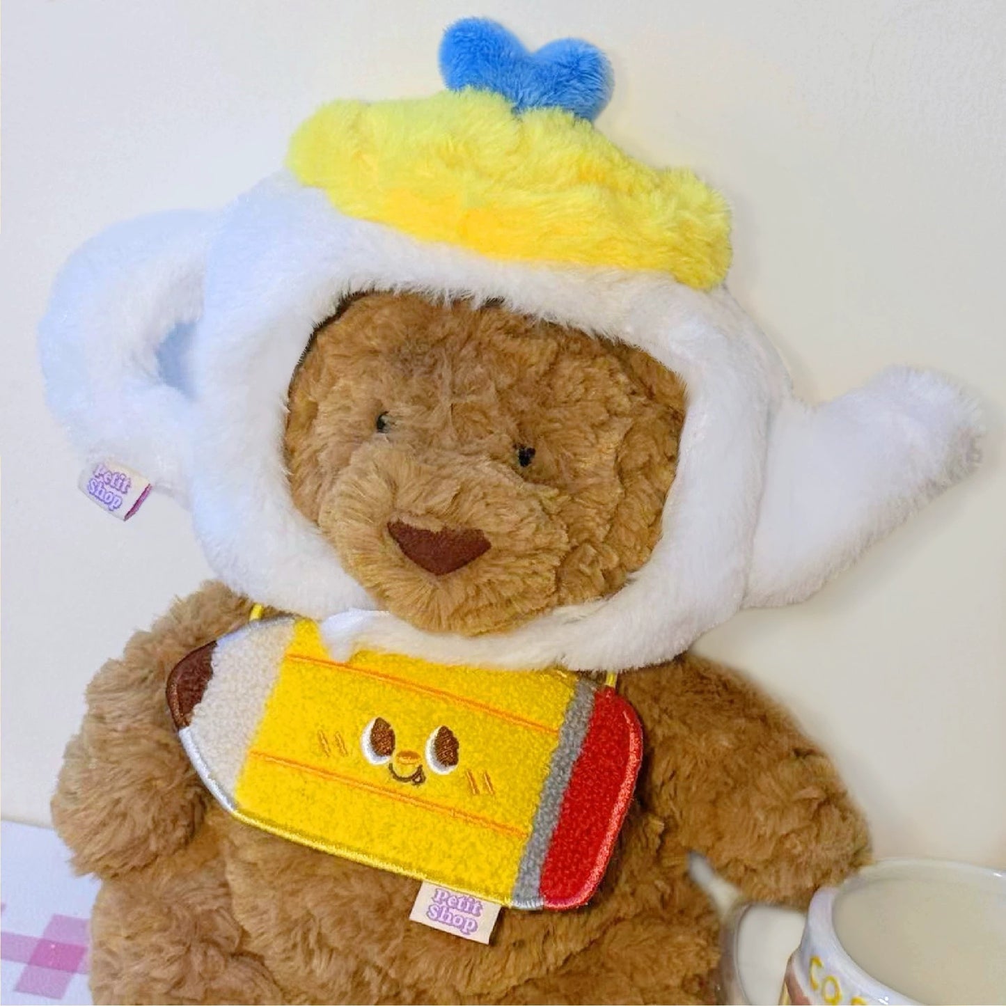 Love Teapot Cute Plush Pet Headgear