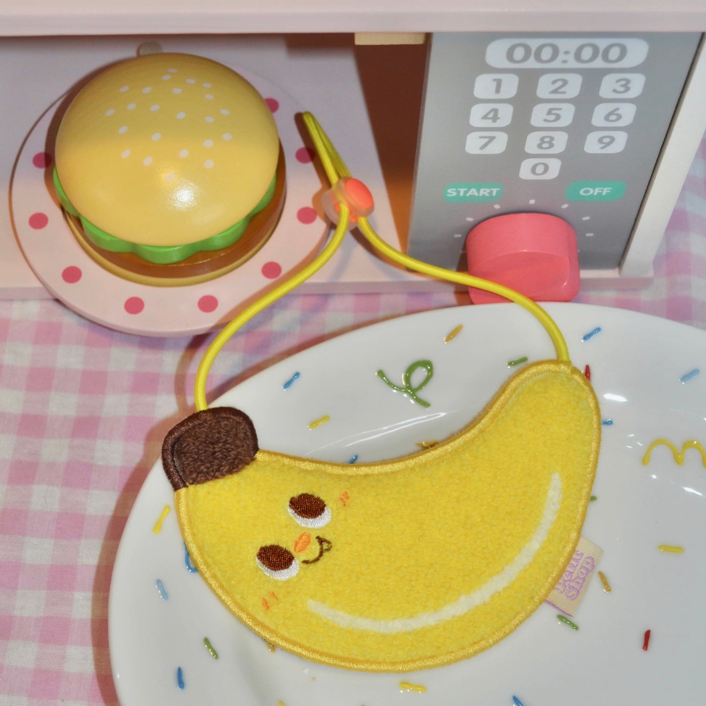 Cute Banana Towel Pet Bibs