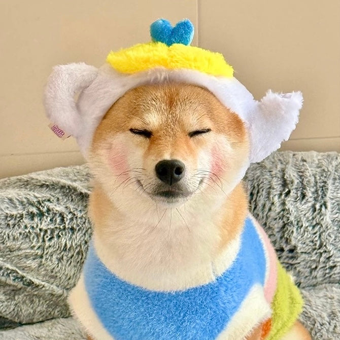 Love Teapot Cute Plush Pet Headgear