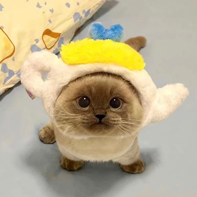 Love Teapot Cute Plush Pet Headgear