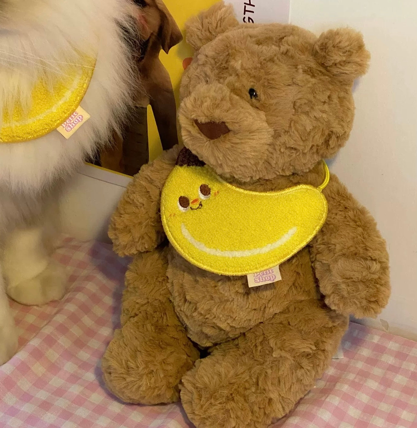 Cute Banana Towel Pet Bibs
