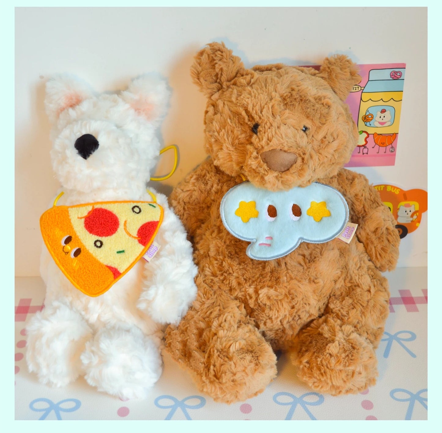 Cute Elephant Plush Pet Bib