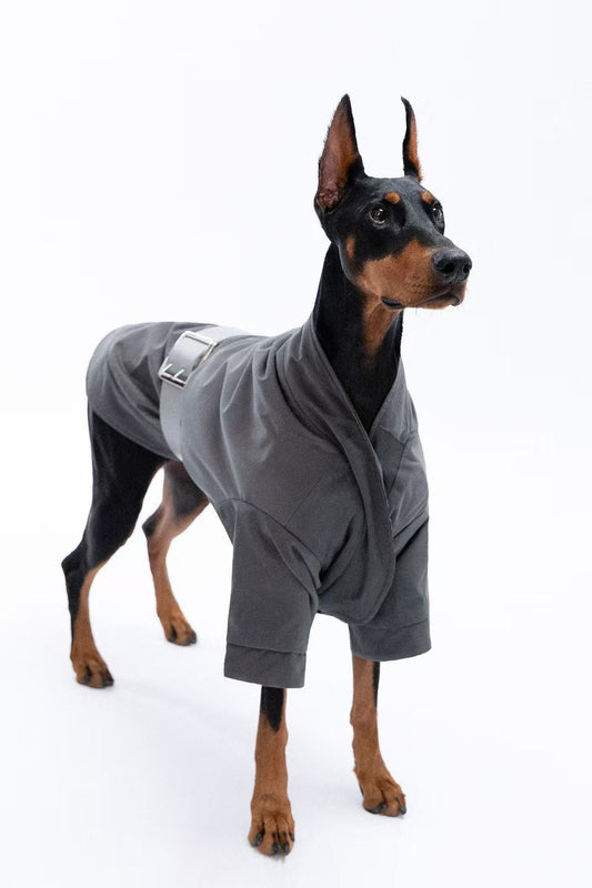 Pet Cotton Coat With Belt